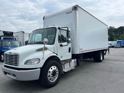 Freightliner M2 106 24 ft Box Truck - 260HP, 5 Speed Automatic, Roll up Door, Liftgate