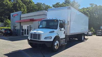 Freightliner M2 106 26 ft Box Truck - 240HP, 9 Speed Automatic, Roll up Door, Liftgate