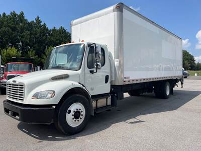 Freightliner M2 106 26 ft Box Truck - 240HP, 9 Speed Automatic, Roll up Door, Liftgate