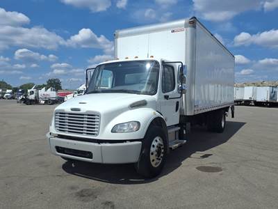 Freightliner M2 106 24 ft Box Truck - 240HP, 9 Speed Automatic, Roll up Door, Liftgate
