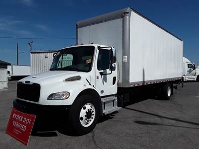 Freightliner M2 106 26 ft Box Truck - 240HP, 9 Speed Automatic, Roll up Door, Liftgate