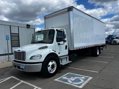 Freightliner M2 106 26 ft Box Truck - 240HP, 9 Speed Automatic, Roll up Door, Liftgate