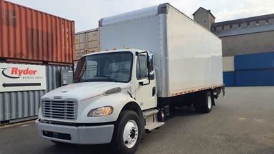 Freightliner M2 106 26 ft Box Truck - 240HP, 6 Speed Automatic, Roll up Door, Liftgate