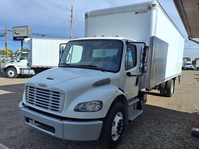 Freightliner M2 106 26 ft Box Truck - 240HP, 9 Speed Automatic, Roll up Door, Liftgate