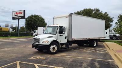 Freightliner M2 106 24 ft Box Truck - 240HP, 9 Speed Automatic, Roll up Door