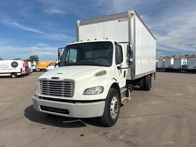 Freightliner M2 106 24 ft Box Truck - 240HP, 9 Speed Automatic, Roll up Door, Liftgate