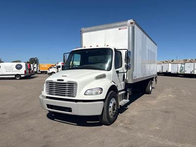 Freightliner M2 106 24 ft Box Truck - 240HP, 9 Speed Automatic, Roll up Door, Liftgate