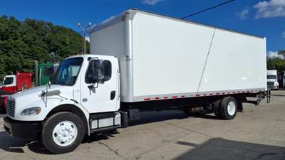 Freightliner M2 106 28 ft Box Truck - 280HP, 6 Speed Automatic, Liftgate