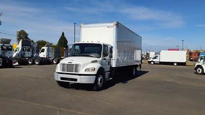 Freightliner M2 106 26 ft Box Truck - 280HP, 9 Speed Automatic, Roll up Door, Liftgate