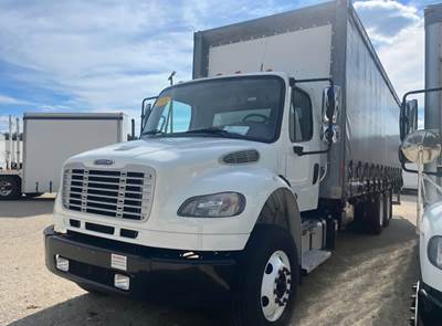 Freightliner M2 106 28 ft Box Truck - 330HP, 5 Speed Automatic, Swing Door