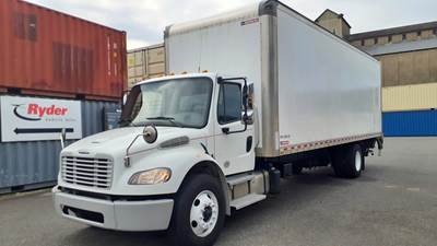 Freightliner M2 106 28 ft Box Truck - 260HP, 6 Speed Automatic, Roll up Door, Liftgate
