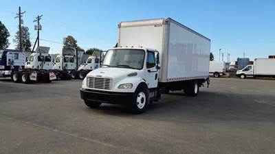 Freightliner M2 106 26 ft Box Truck - 240HP, 9 Speed Automatic, Roll up Door, Liftgate