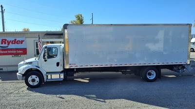 Freightliner M2 106 26 ft Box Truck - 250HP, 7 Speed Automatic, Roll up Door, Liftgate