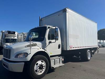 Freightliner M2 106 18 ft Box Truck - 240HP, 9 Speed Automatic, Roll up Door, Liftgate