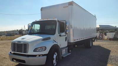 Freightliner M2 106 26 ft Box Truck - 240HP, 9 Speed Automatic, Roll up Door, Liftgate