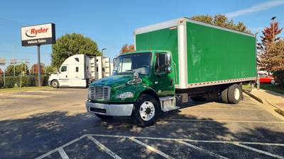 Freightliner M2 106 24 ft Box Truck - 240HP, 6 Speed Automatic, Roll up Door, Liftgate
