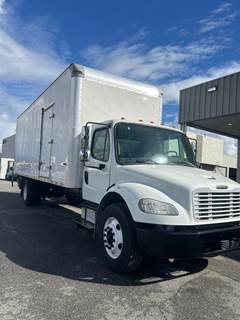 Freightliner M2 106 26 ft Box Truck - 240HP, 9 Speed Automatic, Roll up Door, Liftgate