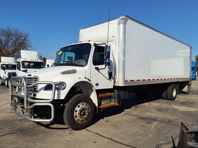 Freightliner M2 106 26 ft Box Truck - 270HP, 6 Speed Automatic, Roll up Door, Liftgate