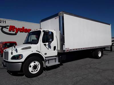 Freightliner M2 106 26 ft Box Truck - 240HP, 6 Speed Automatic, Roll up Door