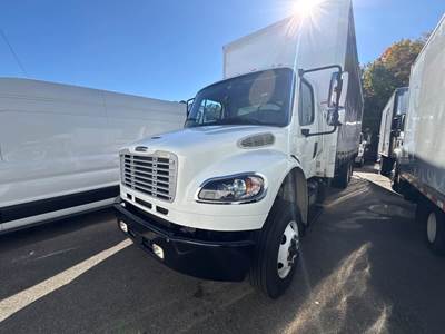 Freightliner M2 106 28 ft Box Truck - 330HP, 6 Speed Automatic, Swing Door