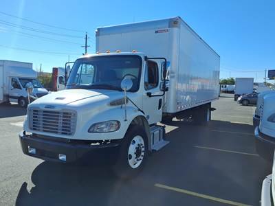 Freightliner M2 106 26 ft Box Truck - 260HP, 6 Speed Automatic, Roll up Door, Liftgate