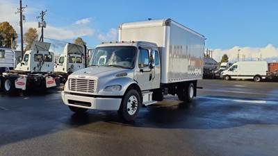 Freightliner M2 106 18 ft Box Truck - 240HP, 6 Speed Automatic, Swing Door