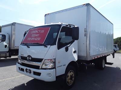 Hino 195 16 ft Box Truck - 210HP, 6 Speed Automatic, Roll up Door, Liftgate