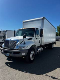 International 4300LP 24 ft Box Truck - 240HP, 6 Speed Automatic, Roll up Door, Liftgate