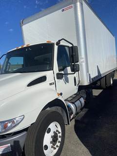 International MV607 26 ft Box Truck - 280HP, 6 Speed Automatic, Roll up Door, Liftgate