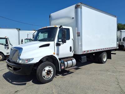 International MV607LP 16 ft Box Truck - 240HP, 6 Speed Automatic, Roll up Door