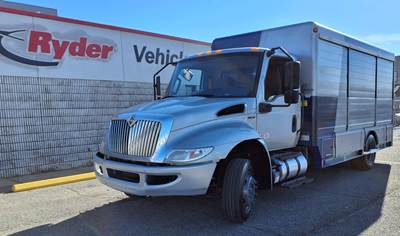 International MV607LP 12 ft Box Truck - 200HP, 6 Speed Automatic