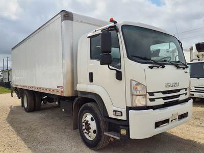 Isuzu FTR 24 ft Box Truck - 297HP, 6 Speed Automatic, Roll up Door, Liftgate