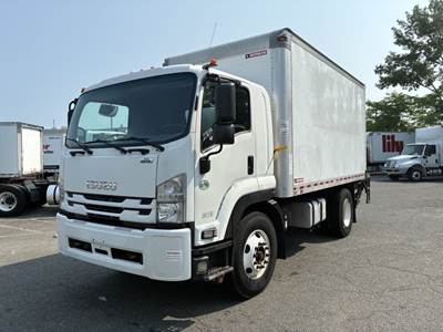 Isuzu FTR 16 ft Box Truck - 215HP, 6 Speed Automatic, Roll up Door, Liftgate