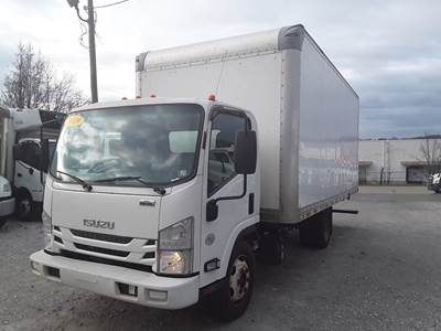 Isuzu NPR 18 ft Box Truck - 215HP, 6 Speed Automatic, Roll up Door
