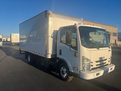Isuzu NPR 16 ft Box Truck - 150HP, 6 Speed Automatic, Roll up Door