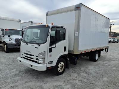 Isuzu NPR 16 ft Box Truck - 6 Speed Automatic, Roll up Door, Liftgate