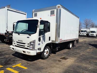 Isuzu NPR 16 ft Box Truck - 6 Speed Automatic, Roll up Door, Liftgate