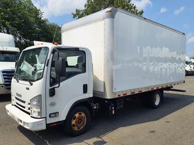 Isuzu NPR 16 ft Box Truck - 215HP, 6 Speed Automatic, Roll up Door