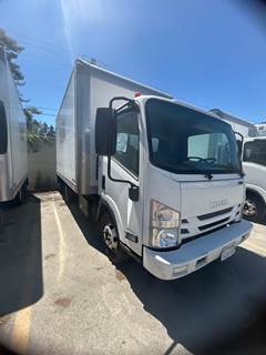 Isuzu NPR 16 ft Box Truck - 215HP, 6 Speed Automatic, Roll up Door