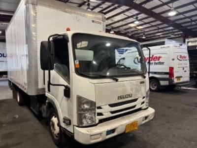 Isuzu NPR 16 ft Box Truck - 215HP, 6 Speed Automatic, Roll up Door, Liftgate