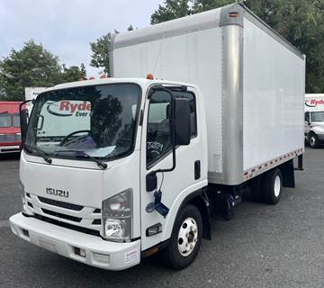 Isuzu NPR 14 ft Box Truck - 6 Speed Automatic, Roll up Door