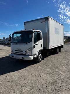 Isuzu NPR 16 ft Box Truck - 215HP, 6 Speed Automatic, Roll up Door