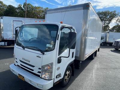 Isuzu NPR 18 ft Box Truck - 215HP, 6 Speed Automatic, Roll up Door