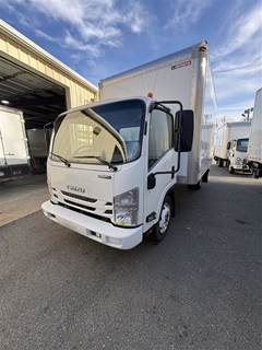 Isuzu NPR 16 ft Box Truck - 297HP, 6 Speed Automatic, Roll up Door