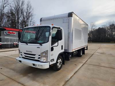 Isuzu NPR 16 ft Box Truck - 215HP, 6 Speed Automatic, Roll up Door