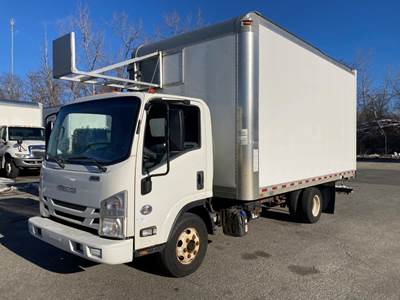 Isuzu NPR 16 ft Box Truck - 215HP, 6 Speed Automatic, Roll up Door