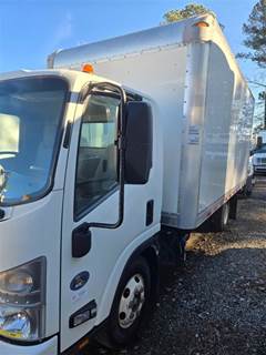 Isuzu NPR 16 ft Box Truck - 215HP, 6 Speed Automatic, Roll up Door