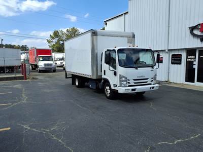 Isuzu NPR 16 ft Box Truck - 215HP, 6 Speed Automatic, Roll up Door