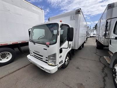 Isuzu NPR 16 ft Box Truck - 215HP, 6 Speed Automatic, Roll up Door