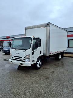 Isuzu NPR 16 ft Box Truck - 215HP, 6 Speed Automatic, Roll up Door